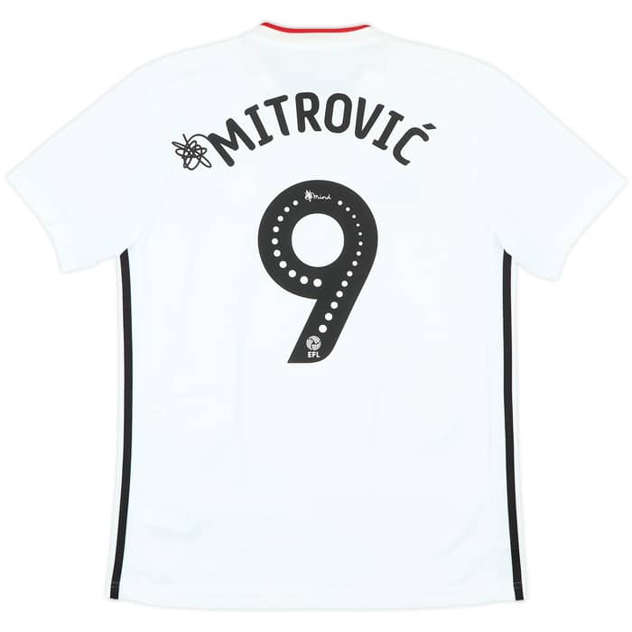 2019-20 Fulham Home Shirt Mitrovic #9 - 9/10 - (M)