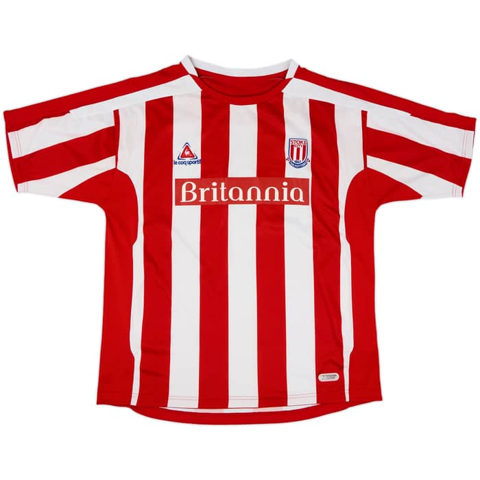 2007-08 Stoke City Home Shirt - 9/10 - (XL)