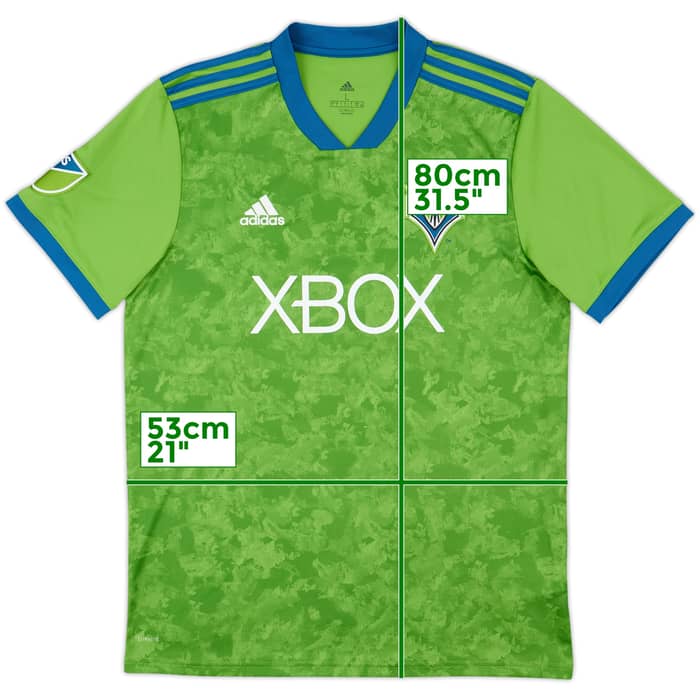 2016-17 Seattle Sounders Home Shirt - 9/10 - (L)