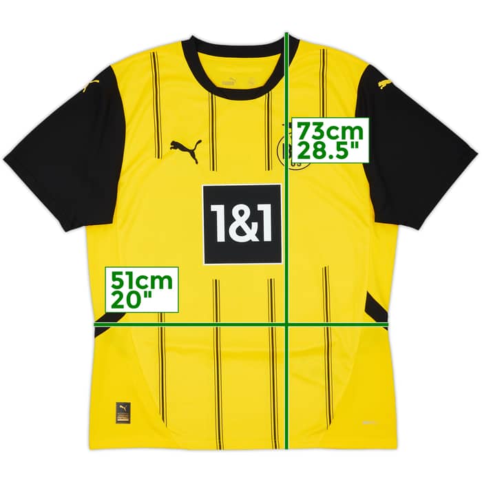 2024-25 Borussia Dortmund Home Shirt Hummels #15 - 9/10 - (L)