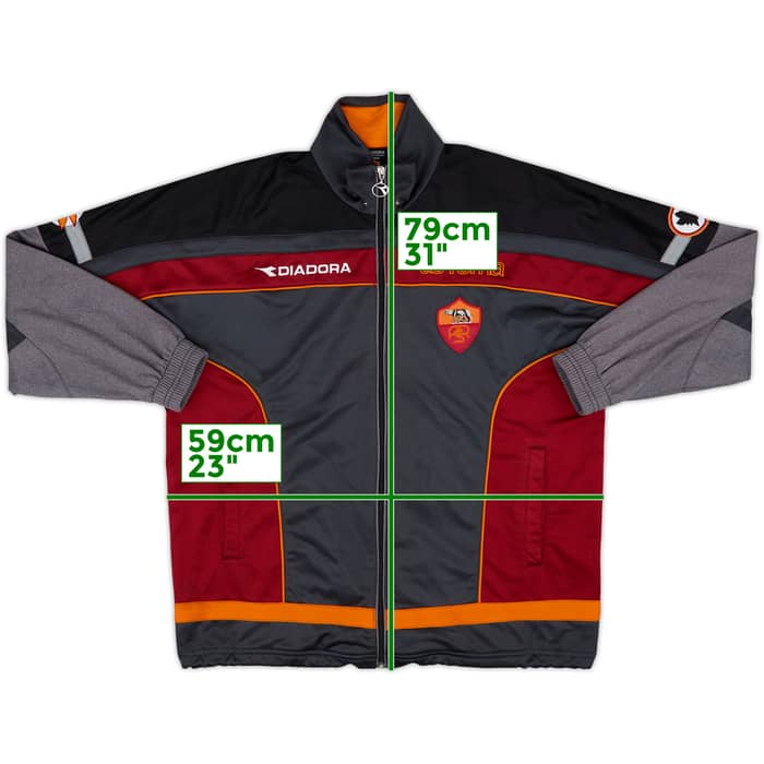 1999-00 Roma Diadora Track Jacket - 8/10 - (S)