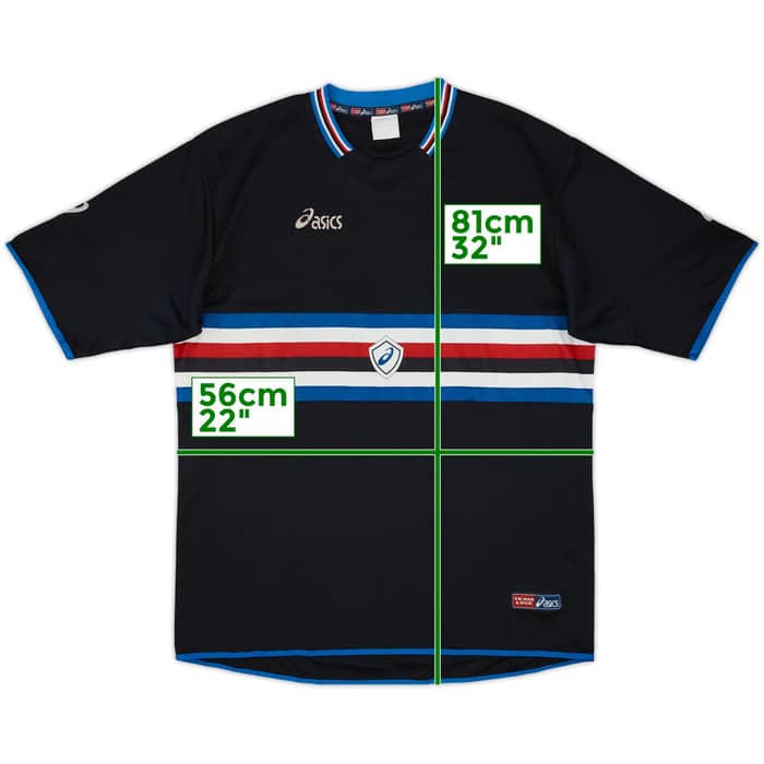 2003-04 Sampdoria Asics Training Shirt - 6/10 - (XL)