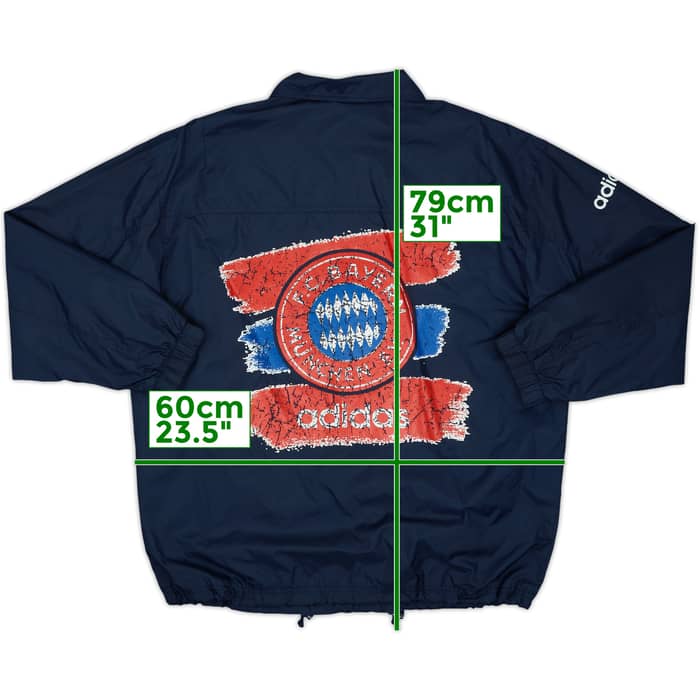 1992-95 Bayern Munich adidas Track Jacket - 8/10 - (L)