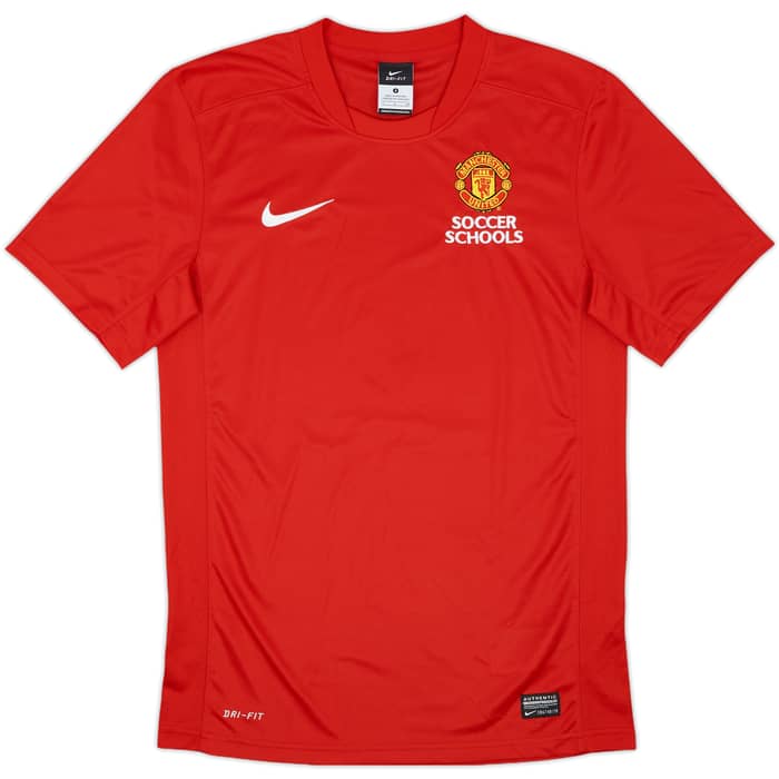 2014-15 Manchester United Soccer Schools Nike Training Shirt - 9/10 - (S)