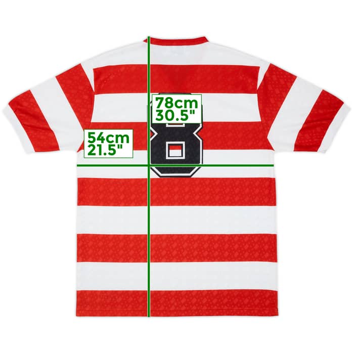 1990s Asics Template Shirt #8 - 9/10 - (XL)