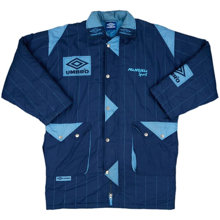 1990s Umbro Template Padded Bench Coat - 8/10 - (L)