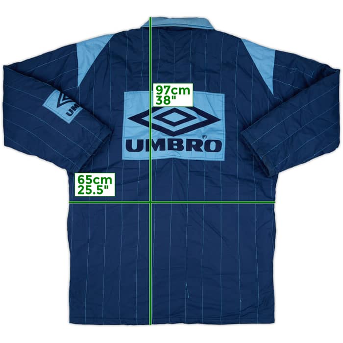 1990s Umbro Template Padded Bench Coat - 8/10 - (L)