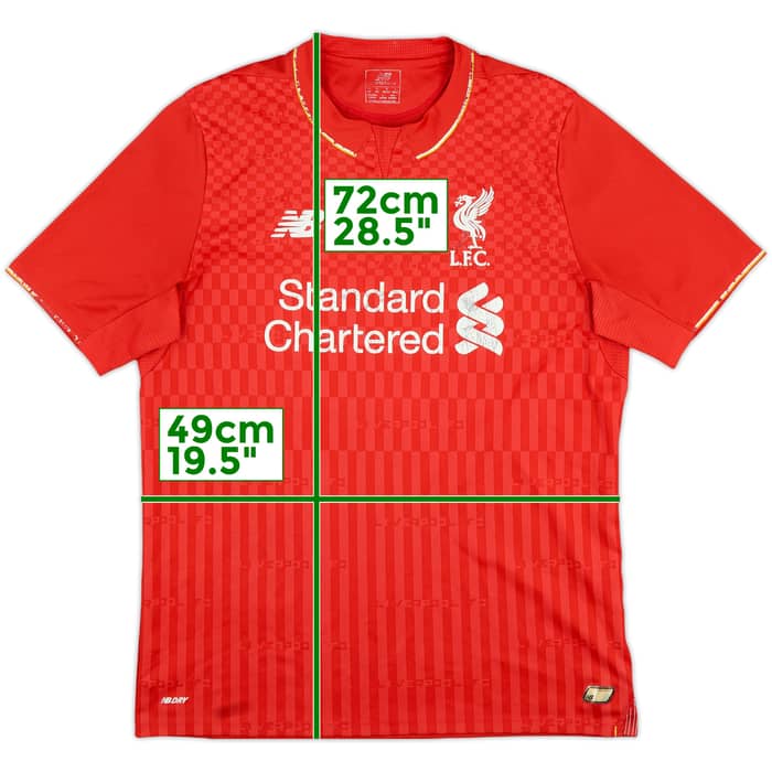 2015-16 Liverpool Home Shirt - 4/10 - (M)