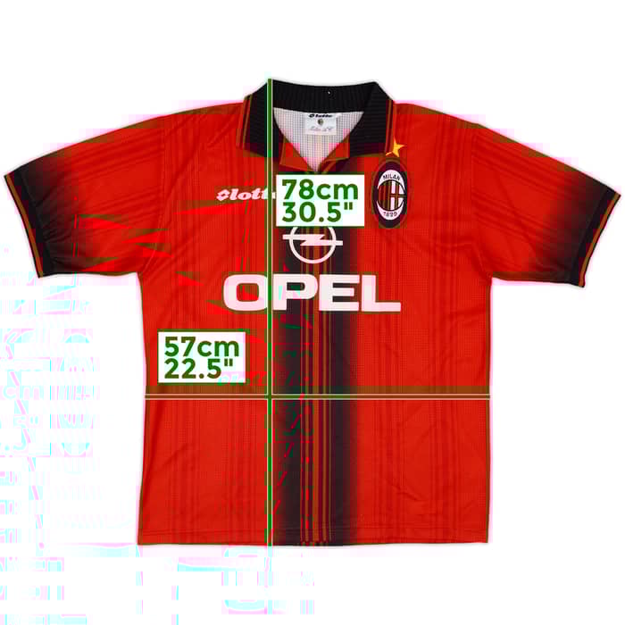 1997-98 AC Milan Fourth Shirt - 10/10 - (L)