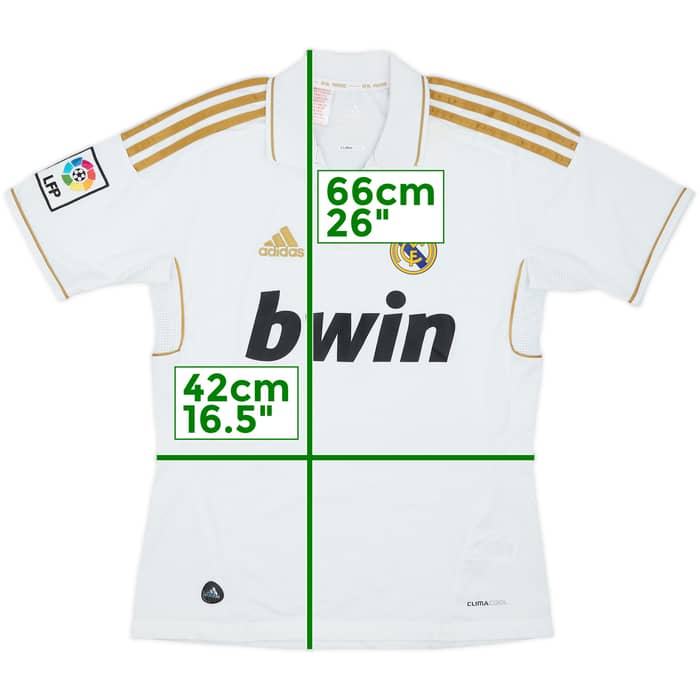 2011-12 Real Madrid Home Shirt Ronaldo #7 - 9/10 - (L.Boys)