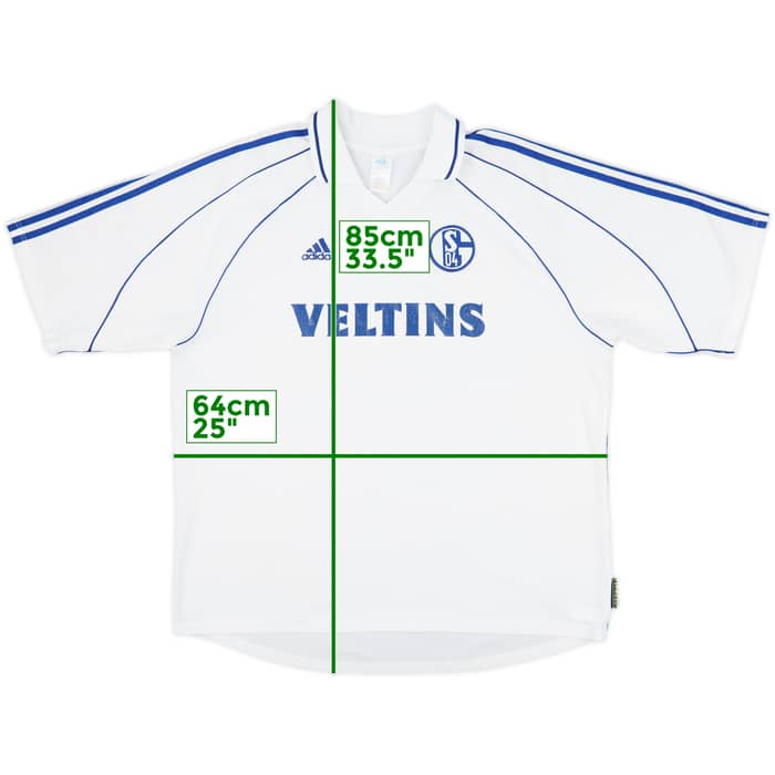 1999-00 Schalke Player Issue Third Shirt - 6/10 - (XXL)