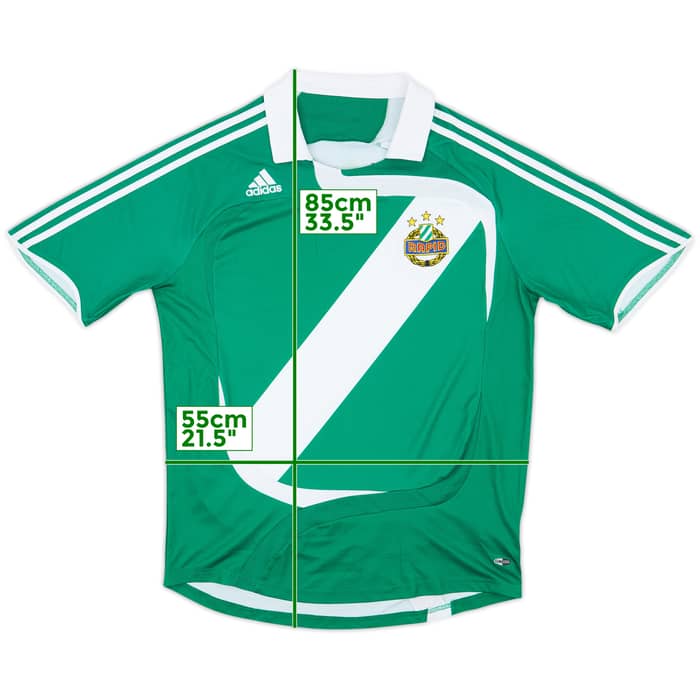 2007-08 Rapid Vienna Home Shirt - 6/10 - (L)