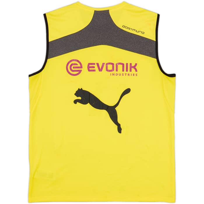 2013-14 Borussia Dortmund Puma Training Vest - 5/10 - (XL)