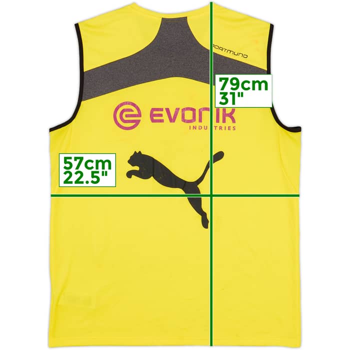 2013-14 Borussia Dortmund Puma Training Vest - 5/10 - (XL)