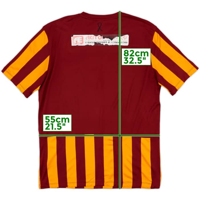 2014-15 Bradford City Home Shirt - 4/10 - (XL)