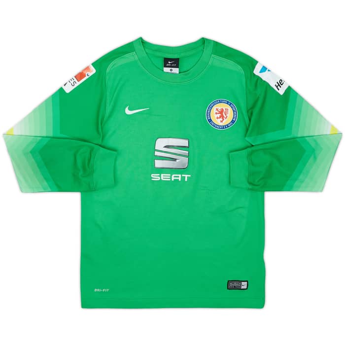 2014-15 Eintracht Braunschweig GK Shirt Linus #1 - 6/10 - (M.Boys)