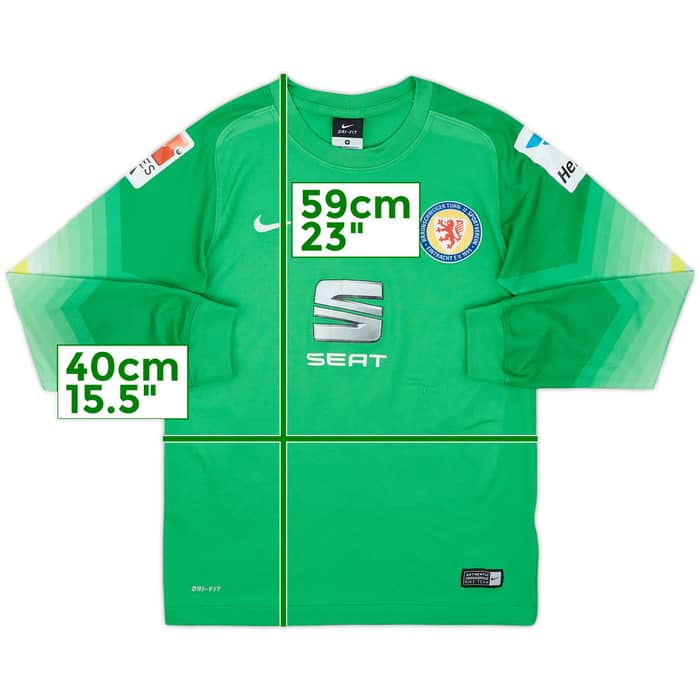 2014-15 Eintracht Braunschweig GK Shirt Linus #1 - 6/10 - (M.Boys)