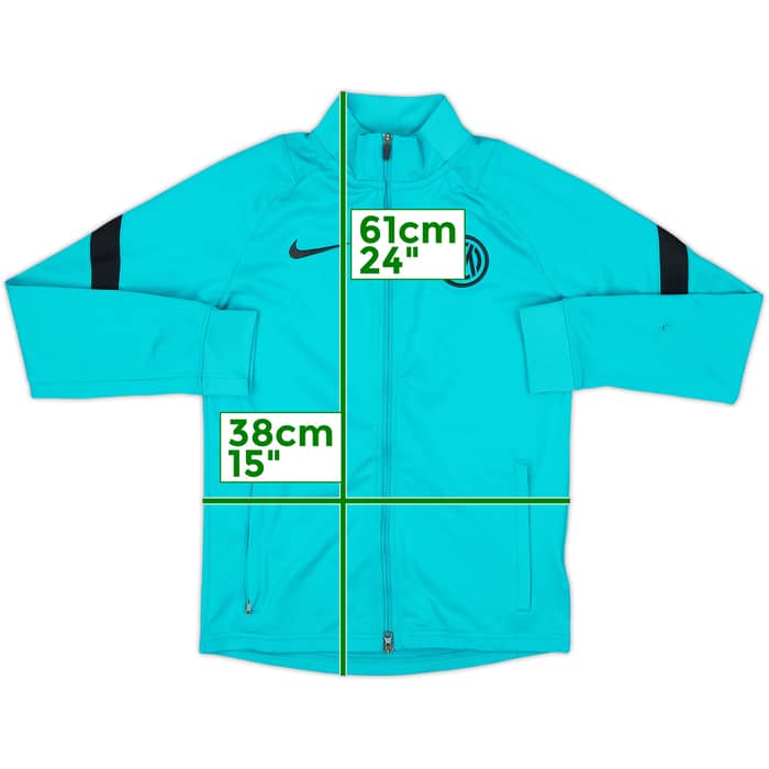 2021-22 Inter Milan Nike Track Jacket - 8/10 - (M.Boys)