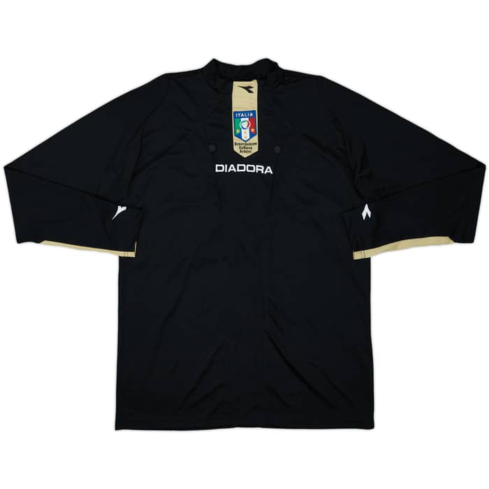 2007-08 Italy Diadora Referee L/S Shirt - 9/10 - (M)
