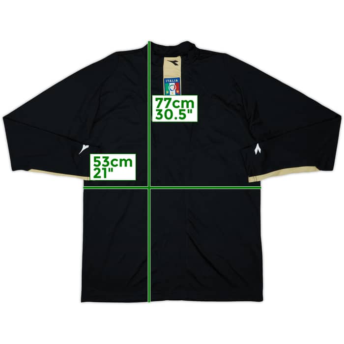 2007-08 Italy Diadora Referee L/S Shirt - 9/10 - (M)