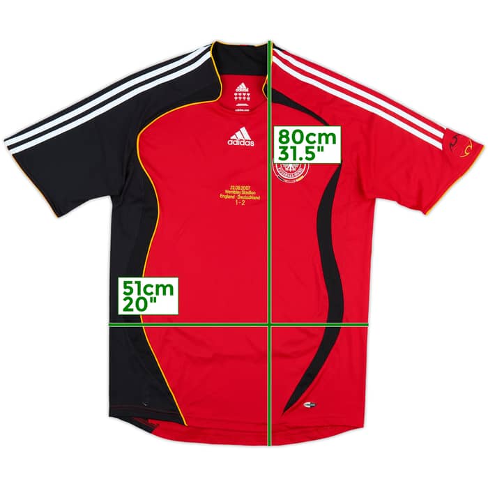 2005-07 Germany v England Away Shirt - 8/10 - (M)