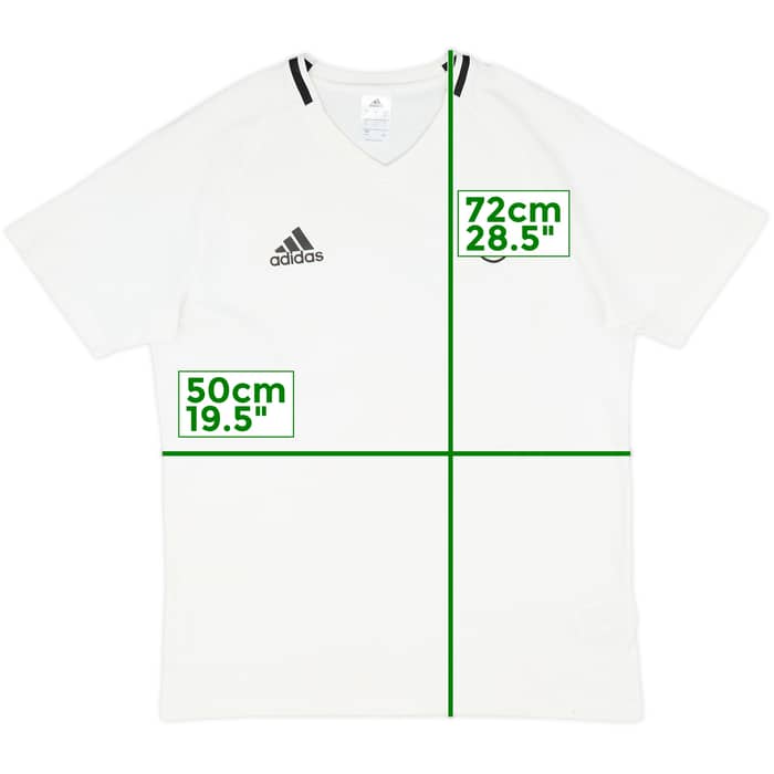 2015-16 Juventus adidas Cotton Tee - 8/10 - (L)