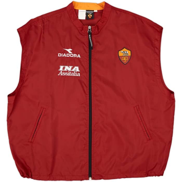 1998-99 Roma Diadora Gilet - 4/10 - (XL)