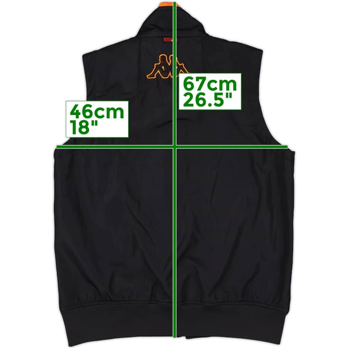 2009-10 Roma Kappa Gilet - 8/10 - (XS)