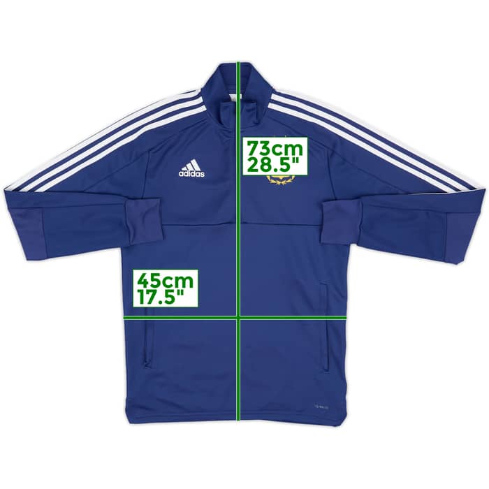 2017-18 Argentina adidas 1/4 Zip Sweat Top - 7/10 - (S)