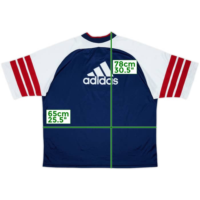 1998-99 Bayern Munich adidas Training Shirt - 8/10 - (XL)