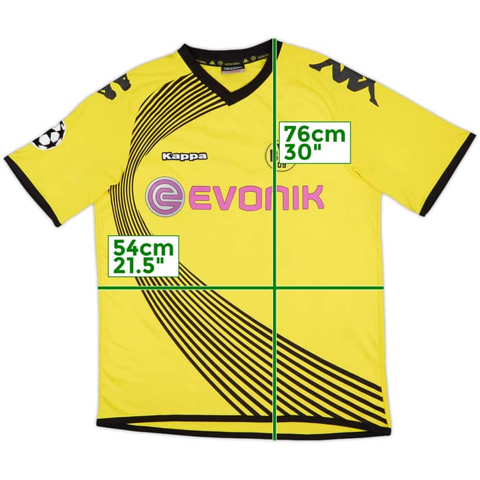 2011-12 Borussia Dortmund European Home Shirt Kagawa #23 - 7/10 - (L)