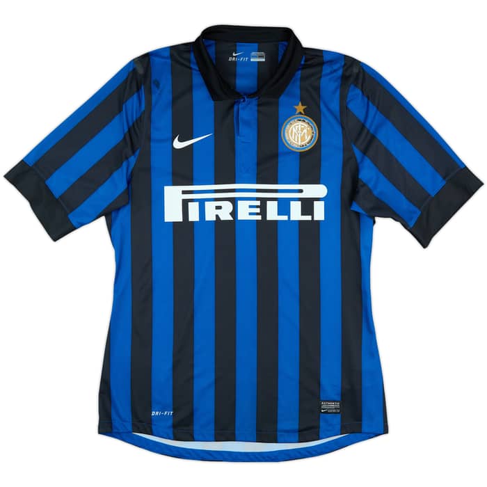 2011-12 Inter Milan Authentic Home Shirt - 4/10 - (L)