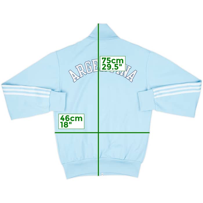 2006-07 Argentina adidas Originals Track Jacket - 8/10 - (S)
