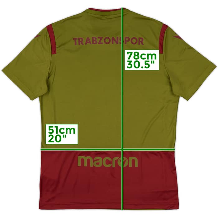 2019-20 Trabzonspor Macron Training Shirt - 10/10 - (XL)