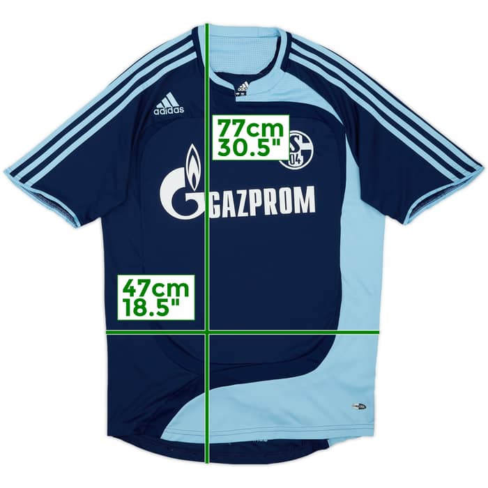 2007-08 Schalke European Home Shirt - 8/10 - (S)