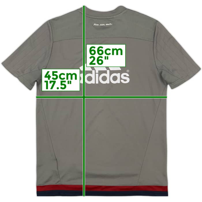 2015-16 Bayern Munich adidas Training Shirt - 8/10 - (L.Boys)