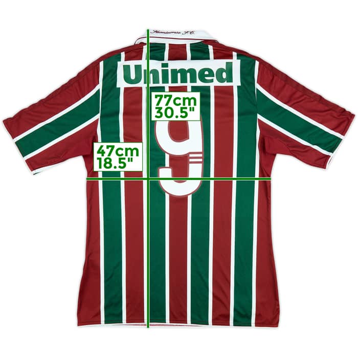 2010 Fluminense Home Shirt #9 - 9/10 - (M)