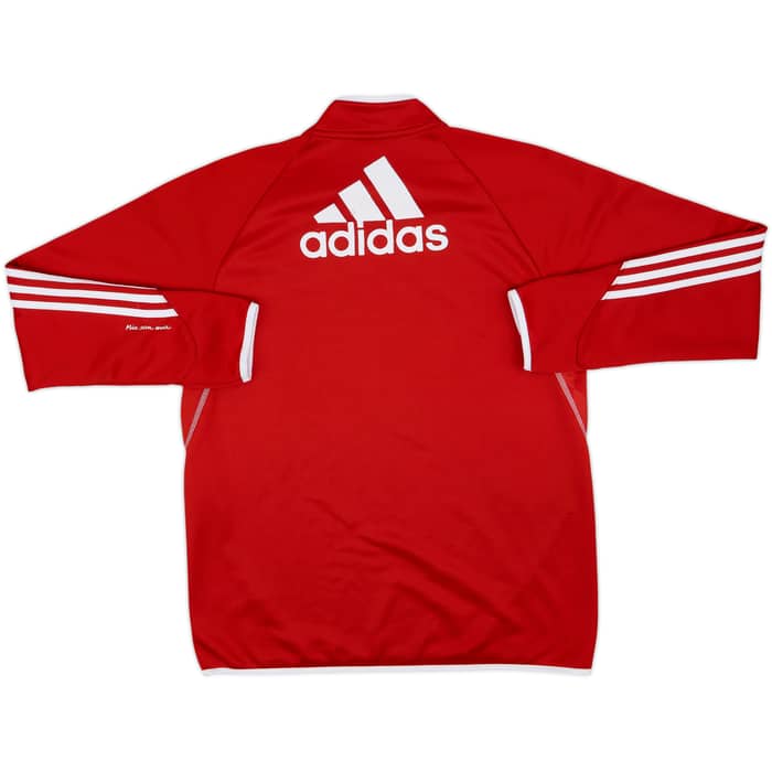 2013-14 Bayern Munich adidas 1/4 Zip Drill Top - 7/10 - (L/XL)