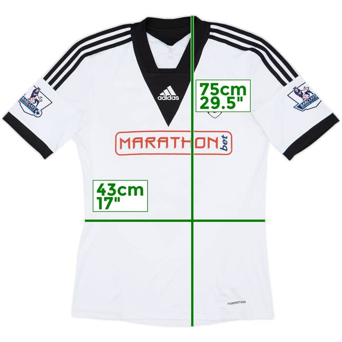 2013-14 Fulham Home Shirt Parker #28 - 9/10 - (L)