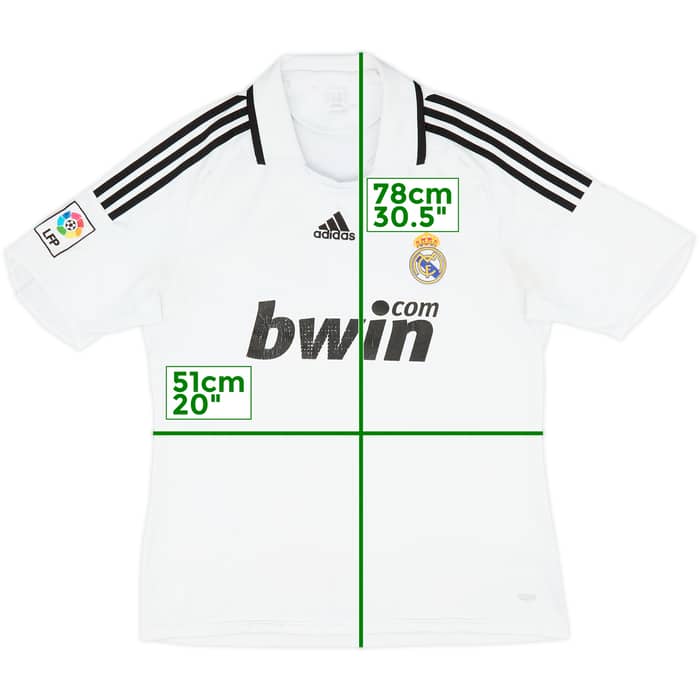 2008-09 Real Madrid Home Shirt - 5/10 - (L)