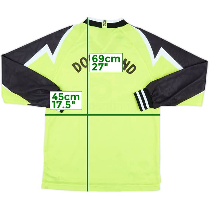 1995-96 Borussia Dortmund Home L/S Shirt - 9/10 - (L.Boys)