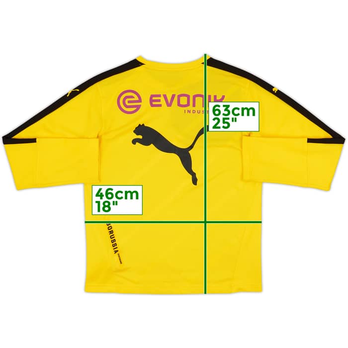 2015-16 Borussia Dortmund Puma Training L/S Shirt - 7/10 - (XL.Boys)
