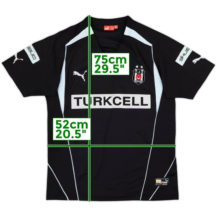 2004-05 Besiktas Home Shirt - 7/10 - (L)