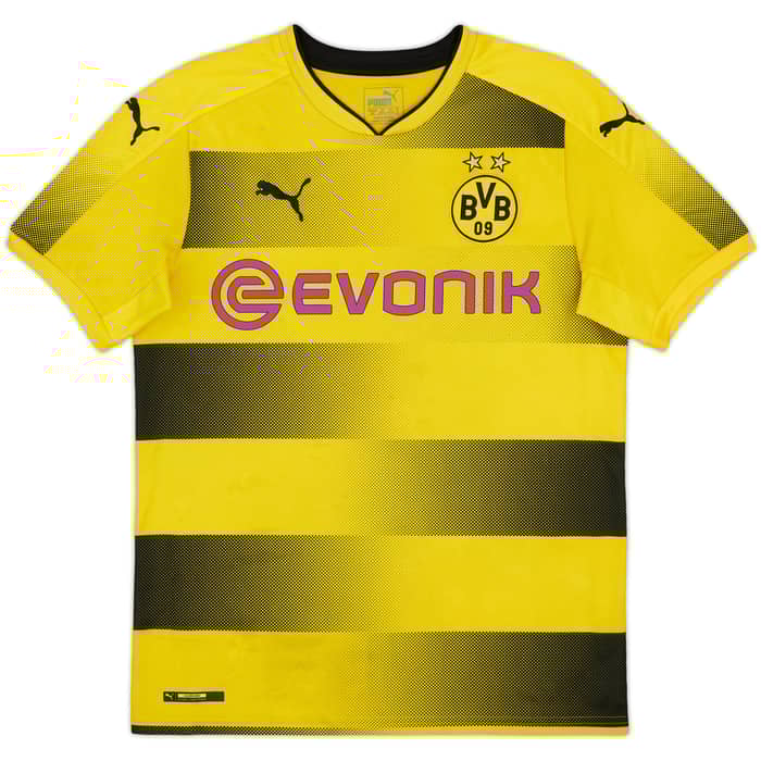 2017-18 Borussia Dortmund Home Shirt Sancho #7 - 6/10 - (S)