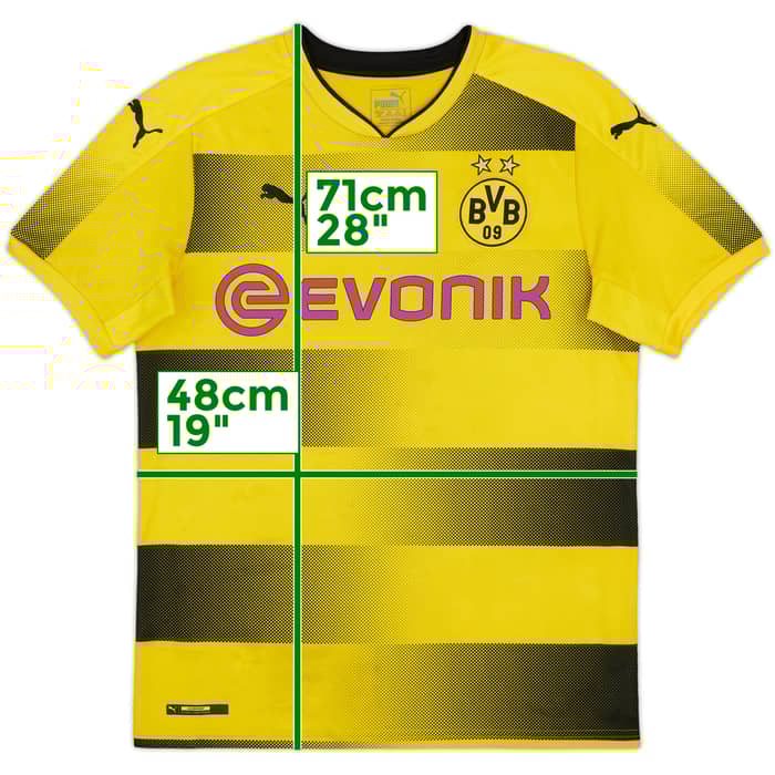 2017-18 Borussia Dortmund Home Shirt Sancho #7 - 6/10 - (S)