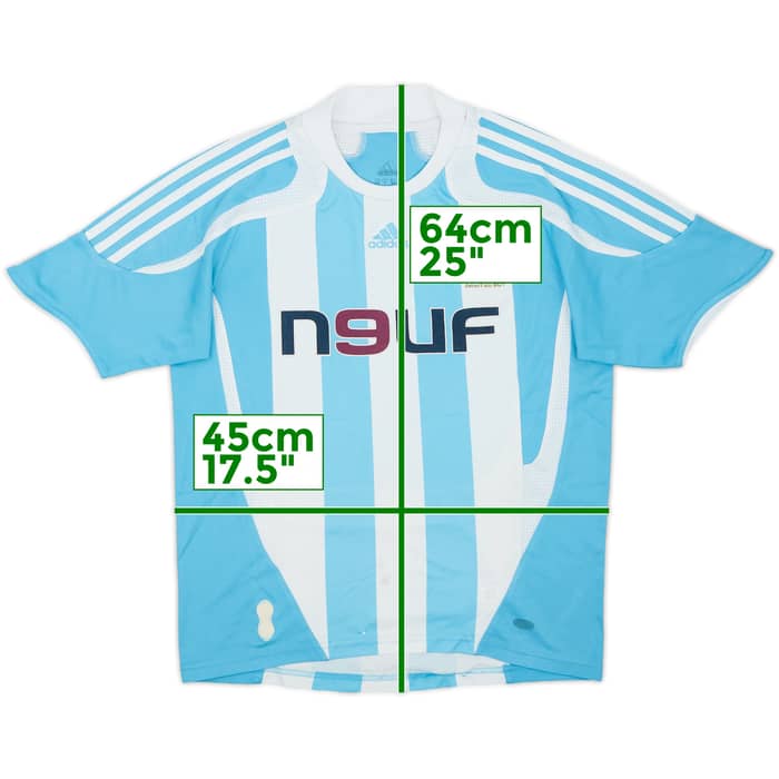 2007-08 Olympique Marseille Away Shirt - 7/10 - (XL.Boys)