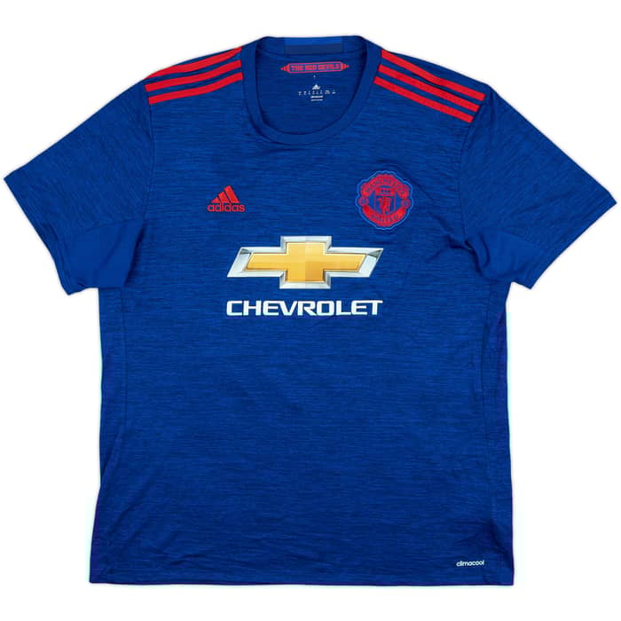 2016-17 Manchester United Away Shirt Ibrahimovic #9 - 7/10 - (XL)
