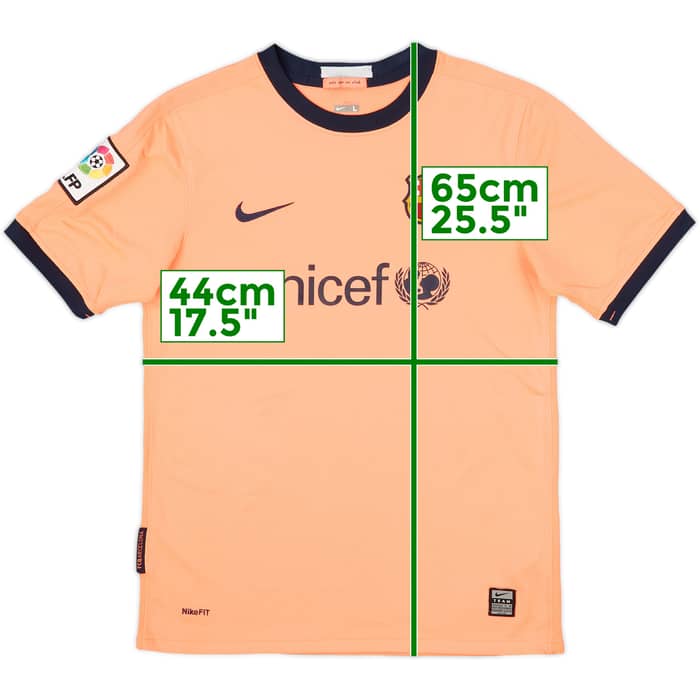 2009-10 Barcelona Away Shirt - 8/10 - (L.Boys)