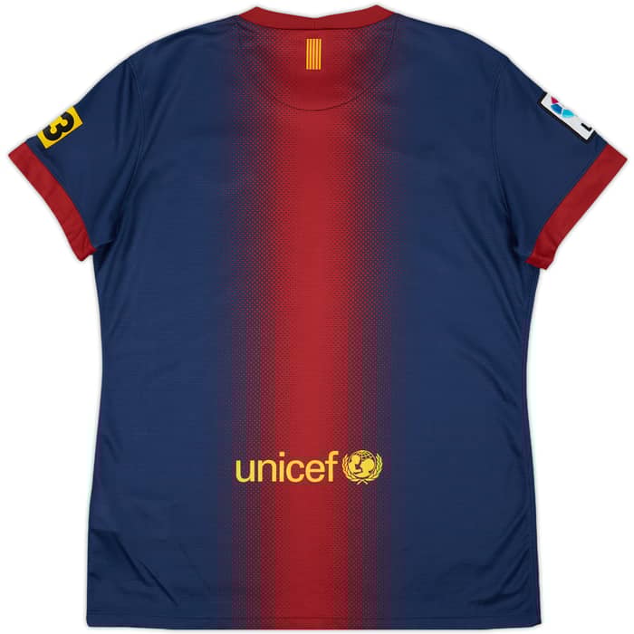 2012-13 Barcelona Home Shirt - 8/10 - (Women's L)