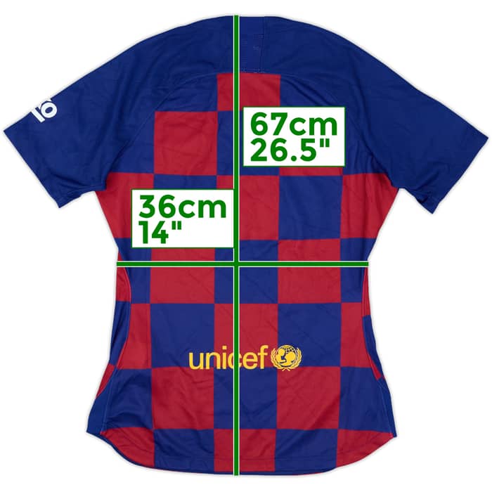 2019-20 Barcelona Home Shirt - 10/10 - (Women's S)